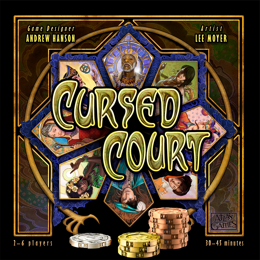 Cursed Court Board Game Cover Image