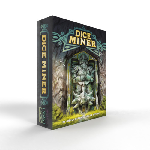 Dice Miner Standard Edition Box in 3D Perspective